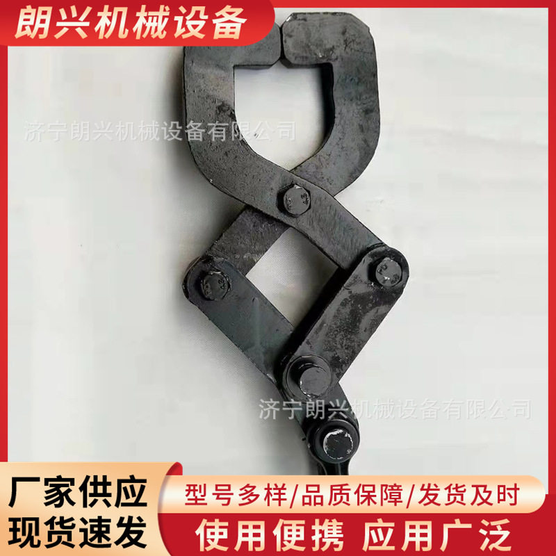 钢轨运输吊轨钳 轨道搬运起重工具2T/3T便捷式钢轨夹具