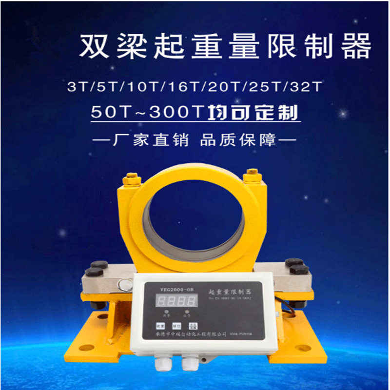 山东厂家供应双梁行车起重机起重量超载限制器  QCX起重量限制器