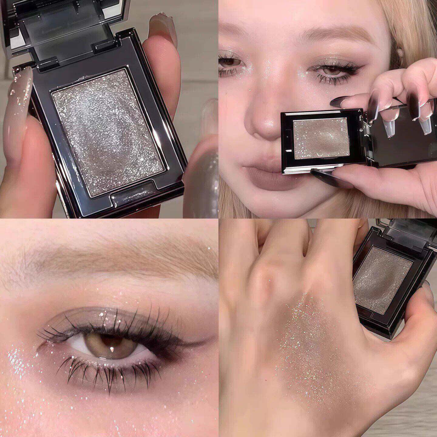 网红碎钻眼影细闪质地易上色打造清透氛围感眼妆日常彩妆日常百搭