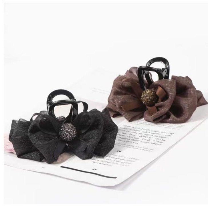 诗泊雅 时尚气质暖冬百搭浪漫温柔抓夹8cm小抓夹