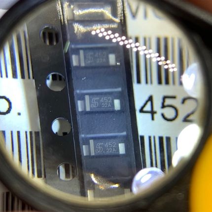 贴片S-452T恒流二极管4.5mA进口SEMITEC SOD123 1206封装E452限流