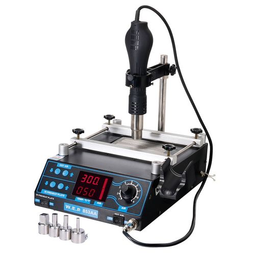 WEP853A无铅预热台防静电加热台BGA返修台烘锡拆焊台恒温预热平台
