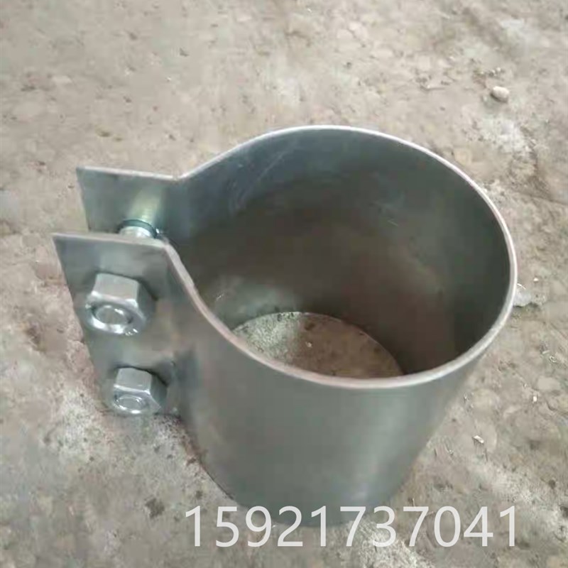 喉箍管箍c抱箍o型卡箍管夹广告牌电线杆圆形扁铁镀锌接地卡定做
