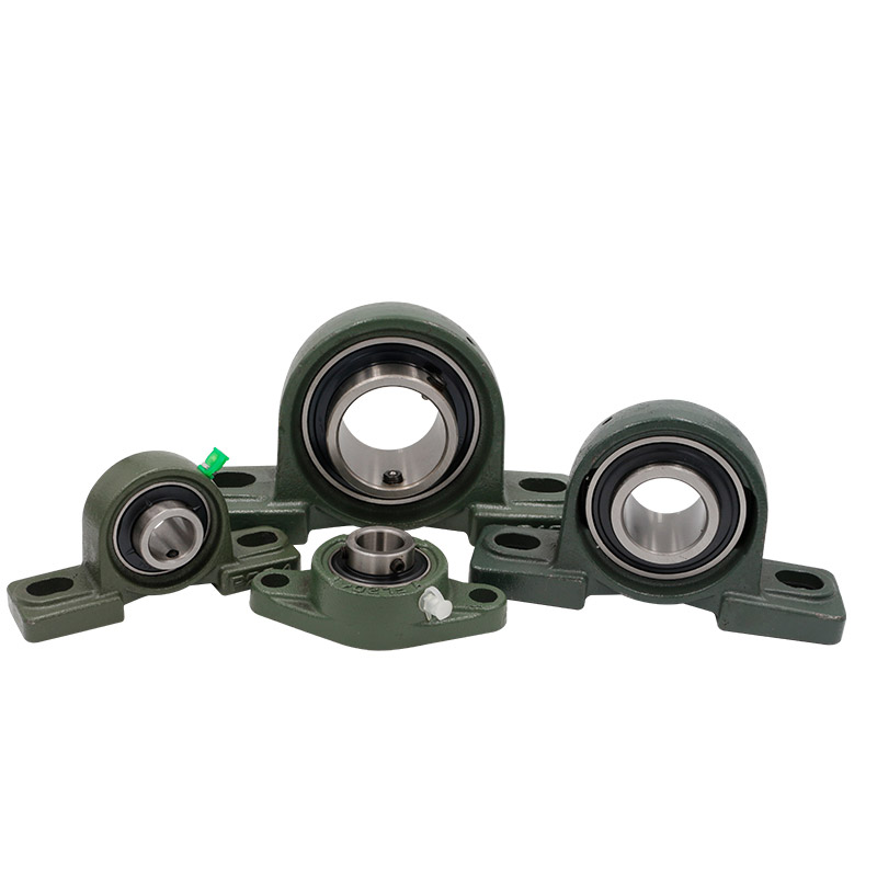 进口质量轴承免维护UCF204进口UKF205带座206F207正品F208方形209