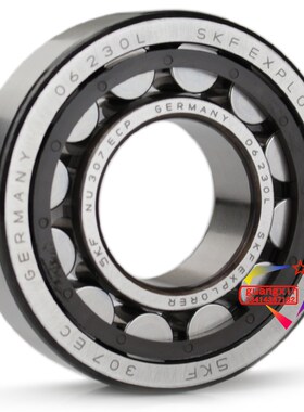 瑞典原装进口高速精密滚柱静音德国轴承NU307 ECP 尺寸 35*80*21