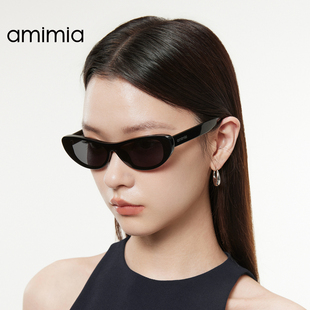 amimia·SWIFT限定版雨燕一体式小框猫眼墨镜太阳眼镜防紫外线