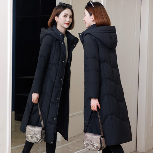 高端羽绒服女士长款 过膝2025年冬季 新款 宽松百搭加厚保暖外套修身