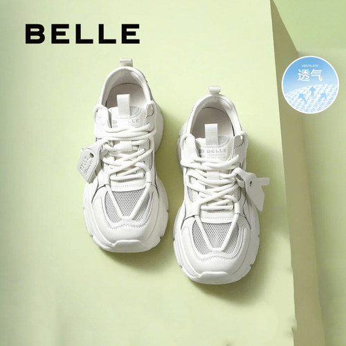 百丽时尚老爹鞋女2025春款