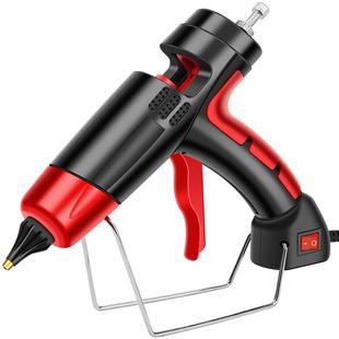 鹿仙子热熔胶枪儿童手工制作大功率玻璃电融胶抢胶棒胶水条枪家用