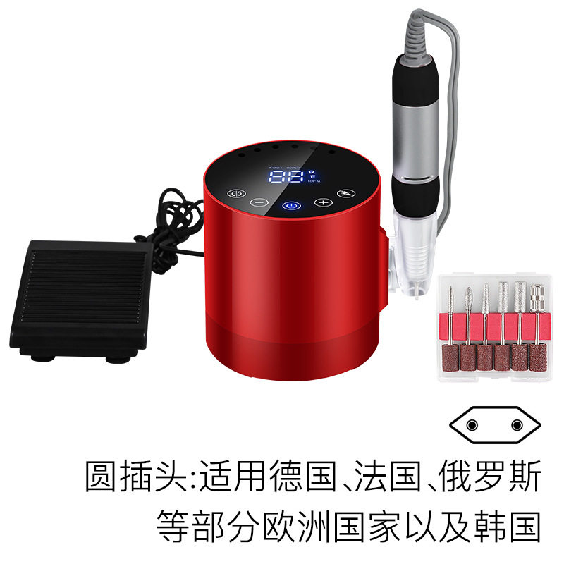 新款35000转速美甲打磨机电动磨甲器穿戴甲卸甲去死皮工具