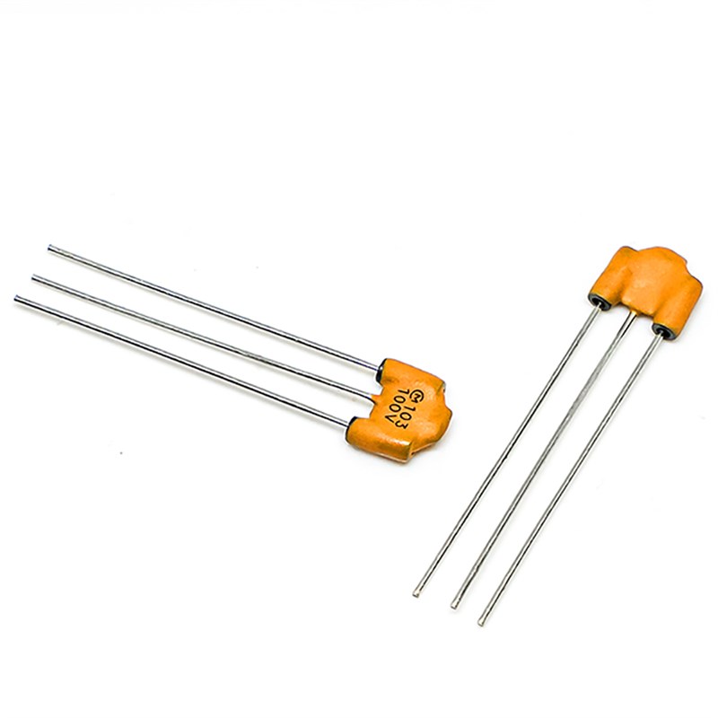 DSS6NZ82A103Q55B 三端滤波电容 103 100V EMI静噪三脚滤波 电容