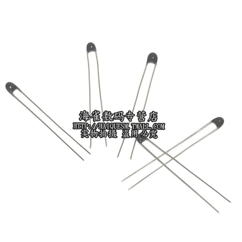 热敏电阻NTC-MF52AT MF52-10kJ 5K 100K B值精度1% 5% 3435 3950