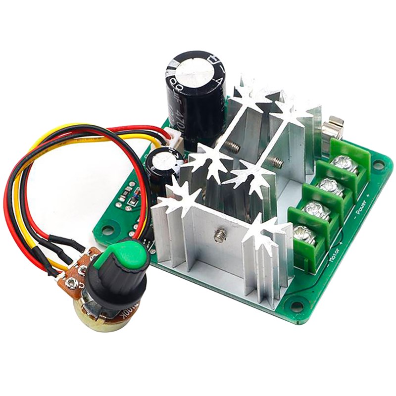 CCMHCN马达电机控制器 pwm直流电机调速器PLC 6V12V36V60V90V15A