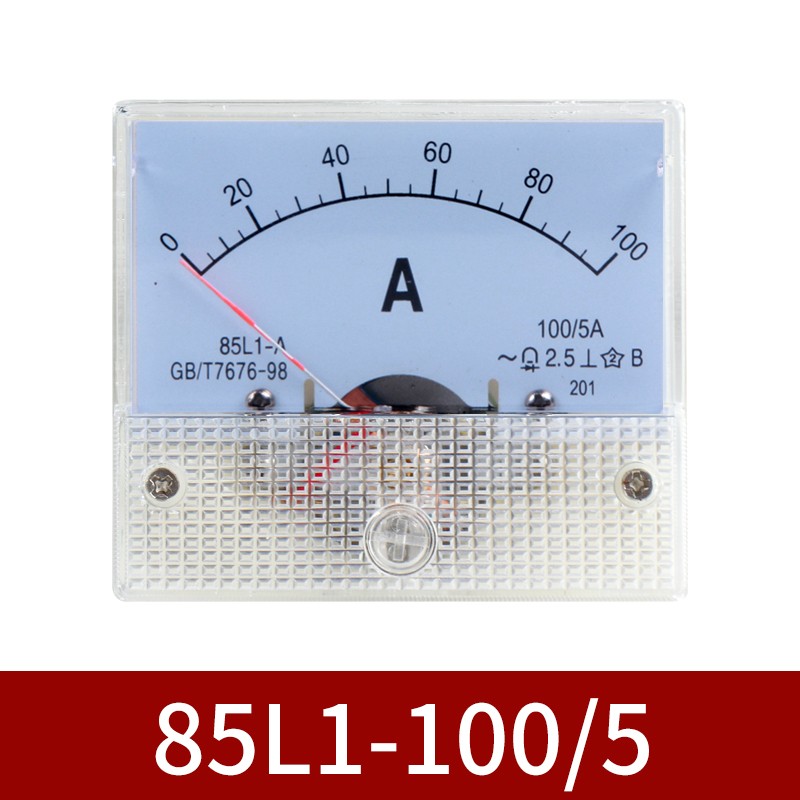 85L1-V/A指针式交流电压表电流表安培表250V450V300V伏特表50A