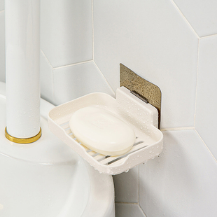 置物架 免打孔香皂盒沥水肥皂盒卫生间挂式 T肥皂盒 壁挂A1pq801