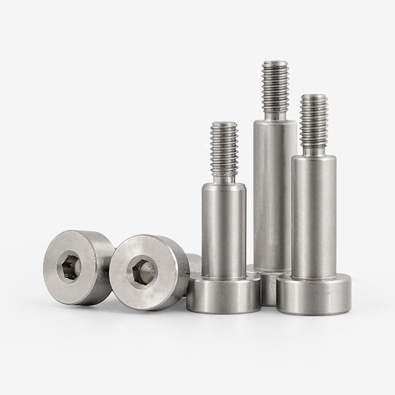 5(M3)6(M4)8(M6)304不锈钢内六角塞打螺丝轴肩等高限位螺栓