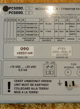 PCS090. PCS690. PG 090.206.D 201295 按键膜