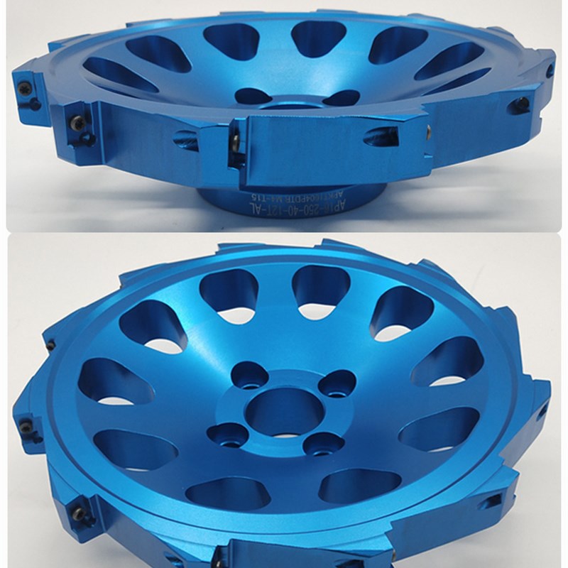 铝刀盘 90度直角铝用刀盘 1604刀片直径200 铝合金面铣刀盘