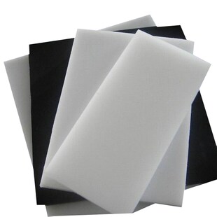 聚甲醛板 进口POM板材 赛钢 黑白色 工程塑料板料 硬塑钢棒 加工