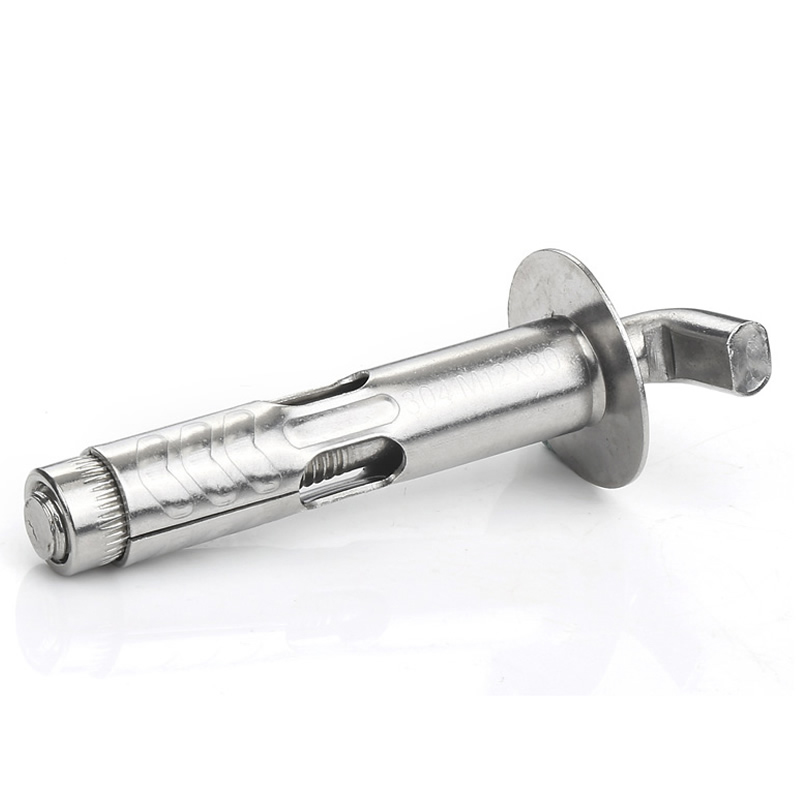 304不c锈钢膨胀螺丝挂钩电热水器海尔美的通用型万能固定挂钩拉爆