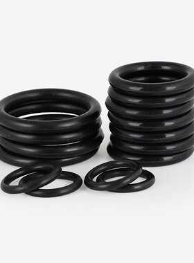 线径2mm黑色耐油橡胶O型圈密封件密封耐磨耐高温O型密封件*5-150