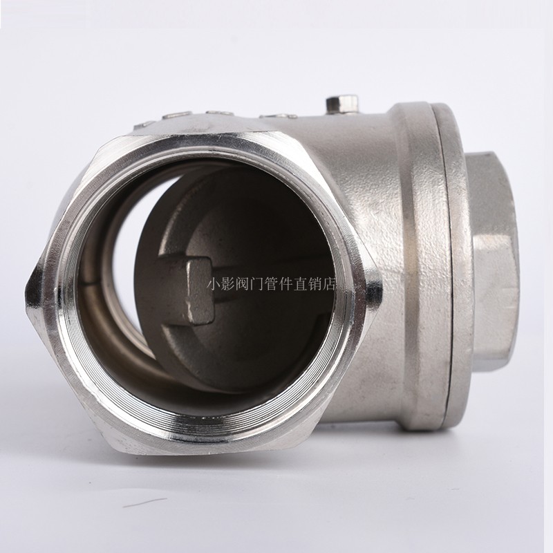 H14W不锈钢卧式止回阀水201/304/316单向阀水管4分6分dn50 止逆阀