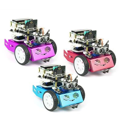 microbit mic:robit V2机器人小车套件图形化Python编程STEM创客*