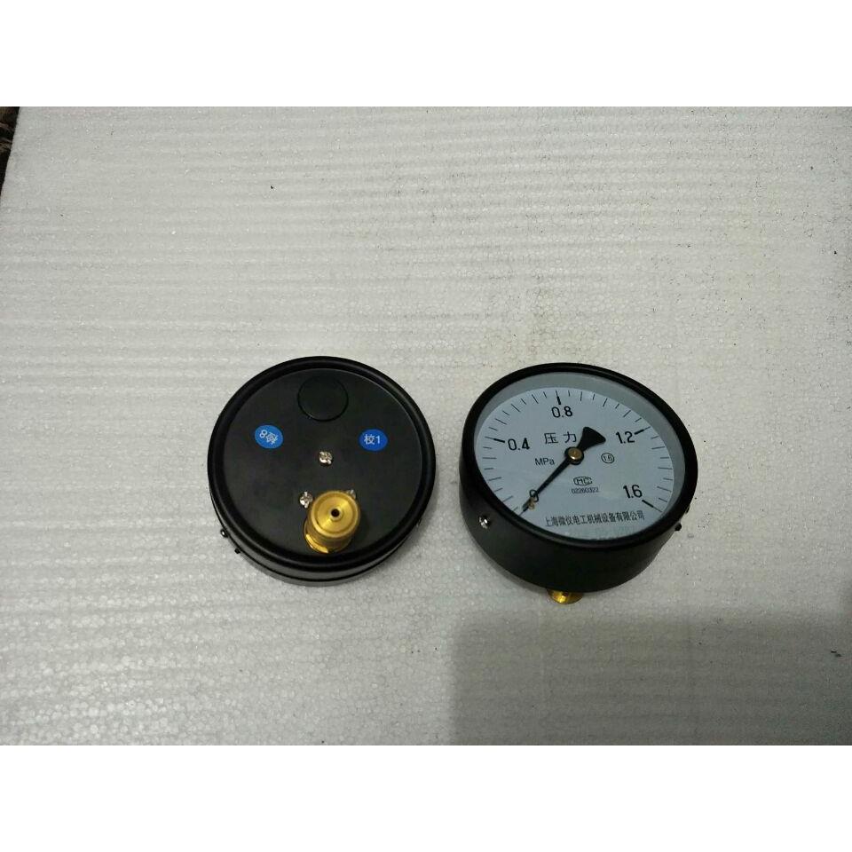 上海微仪仪表电工机械轴向压力表Y100Z-0-1.0MPA Y100Z-0-1.6MPA*