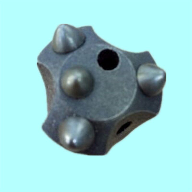 球齿钻头凿岩机钻头30到90各型号刃具气动风钻机冲击冷压梅花钎头