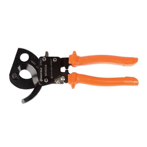 钢盾工具 10寸12寸棘轮式电缆钳电缆剪电缆断线钳S035034 S035035