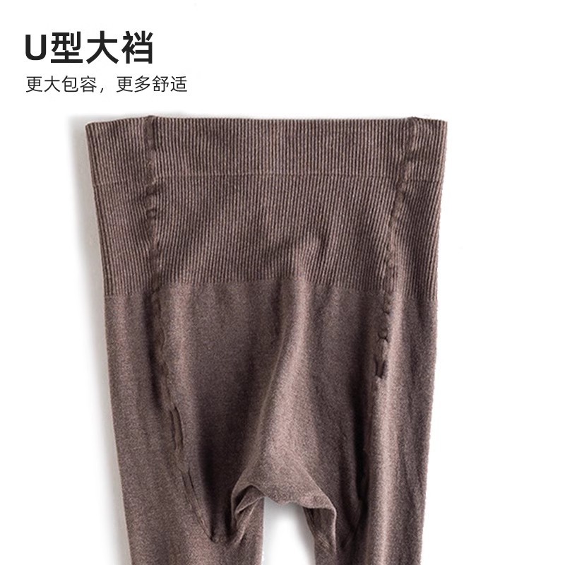 200斤大码棉打底袜春秋冬薄胖mm不掉档加肥加大加绒连裤袜打底裤
