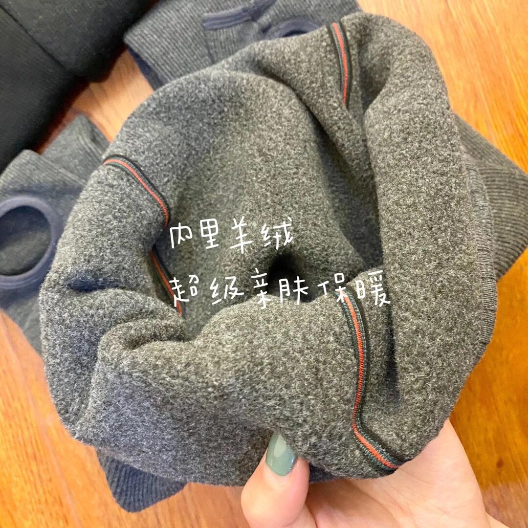 冬季加绒加厚打底裤女高腰显瘦竖条纹连裤袜秋冬款保暖仿羊绒打底