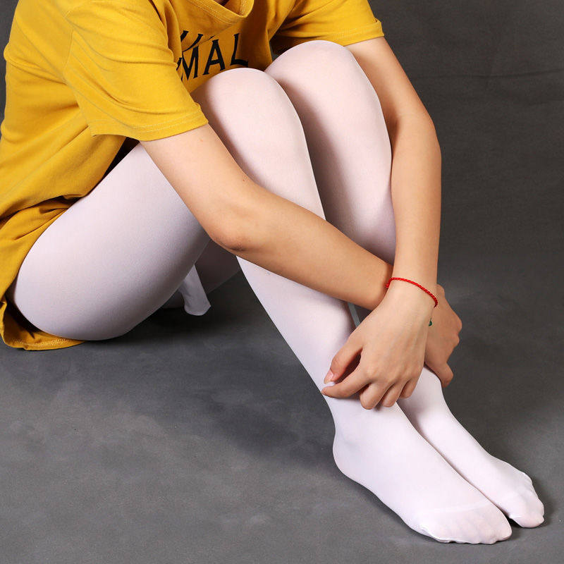 男士连裤袜性感丝袜80D加厚春秋伪娘情趣jj套包蛋飞机袜恋足黑色