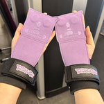 T&G助力带女可爱牛皮硬拉健身引体向上单杠手掌吊杠手套护腕一体