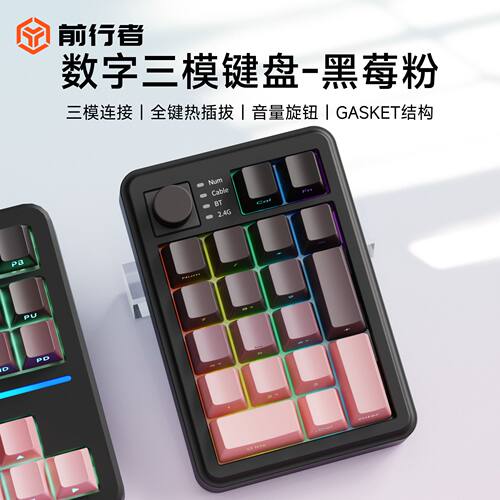 前行者X87/NK20无线机械数字键盘