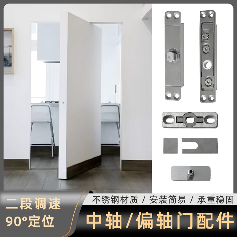 中轴偏轴门地弹簧有框门弹动器