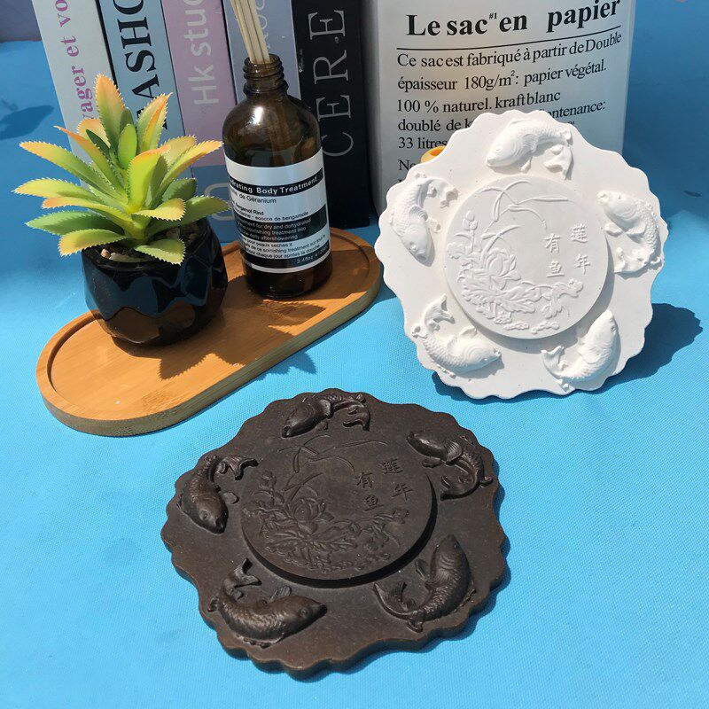 水泥壶承干泡台摆件模具石膏紫砂壶托盘摆设工艺品茶圆托磨具定制,鲜花速递/花卉仿真/绿植园艺,花艺材料,淘宝优惠券,粉丝福利购,淘宝优惠卷