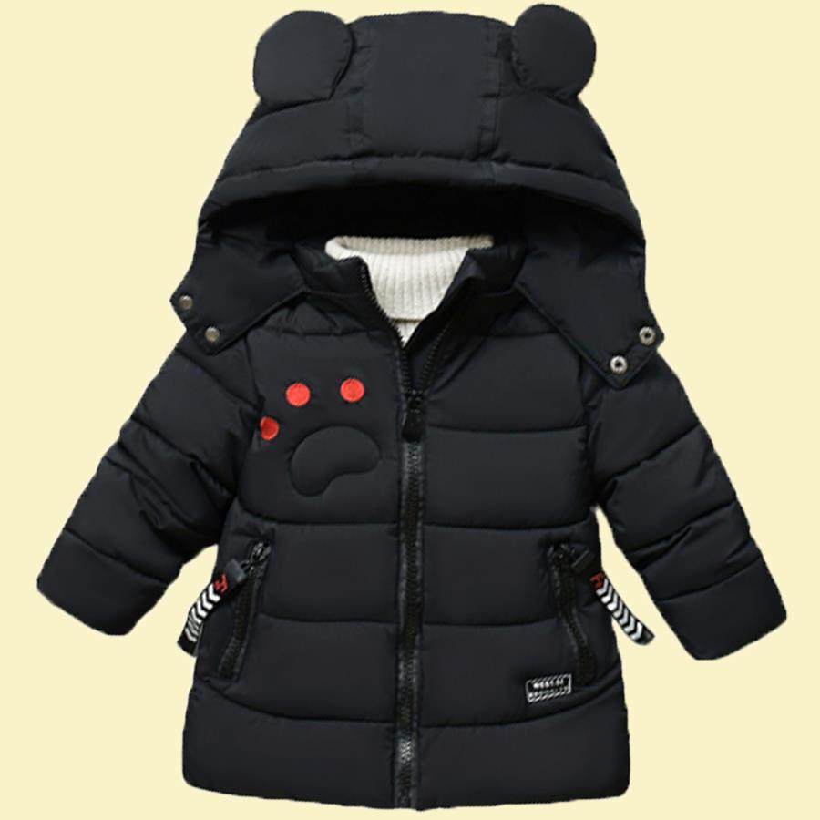 男童装小男孩卡通大象棉衣1-5岁4儿童3加厚羽绒棉袄棉服宝宝外套2