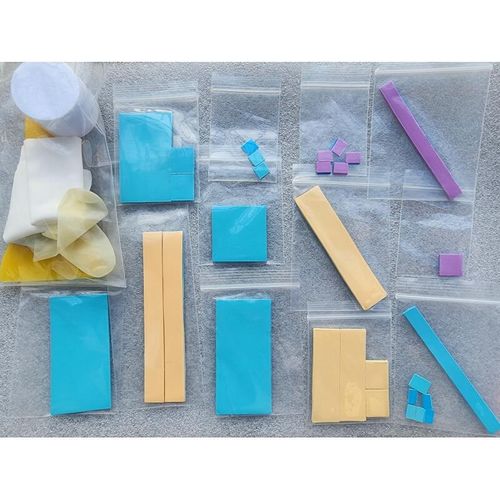 公版RX5700/XT涡轮散热显卡高性能耐用显存供电导热硅X胶垫片 硅