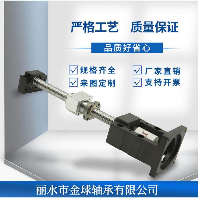 双螺母滚珠丝杆套装DFU1605 2005 2510 4010加长丝母 金属反向器