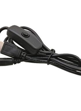 Raspbrry pi 1米USBTO MICRO USB带开关电源线可过2.5A电流