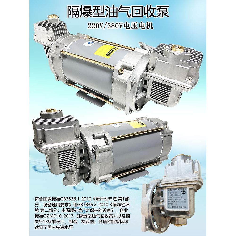 麦得油气回收真空泵DURR杜尔隔爆型三相异步电动机汽油专用Maide