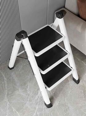 多功能折叠梯人字伸缩梯家用梯子加厚梯室内楼梯三四步小梯凳Y205