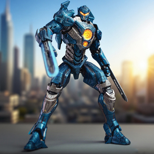 复仇流浪者发合金版玩具模型危险光可动和平儿童环太平洋机甲手办