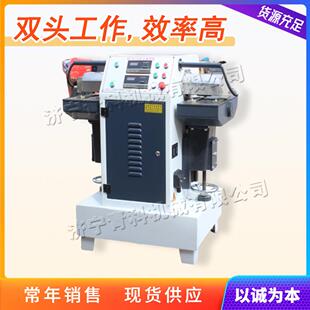 自动双头木材烙花机木工数控相框烫花机小型家具门板橱柜压花机