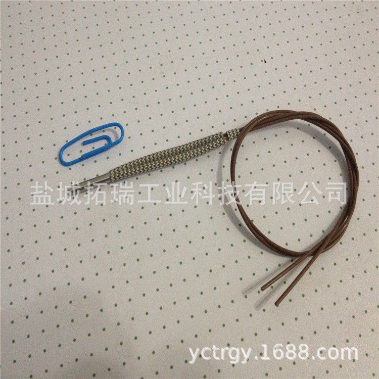 订做各种小直径3d打印机单头电热管单端引出线加热管