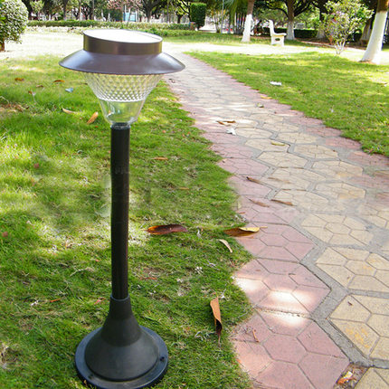 8LED太阳能庭院灯太阳能花园灯太阳能草坪灯 太阳能底座灯