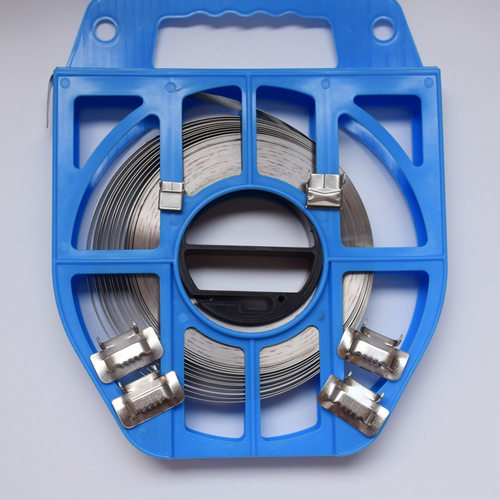 SS304不锈钢打包带0.7*19保温保冷设备捆绑带通信器材捆扎带