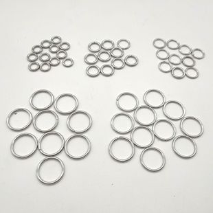 铝焊环 1.6铝药心焊丝 焊接铝管用 铝环 样板 直径1.0 铝套环 2.0