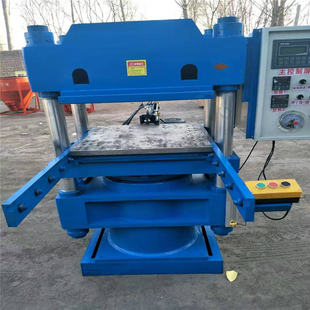 橡胶四柱平板硫化机 再生胶四柱皮泥硫化机